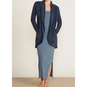 Barefoot Dreams Navy blue cardigan sweater size XL SOFT & cozy